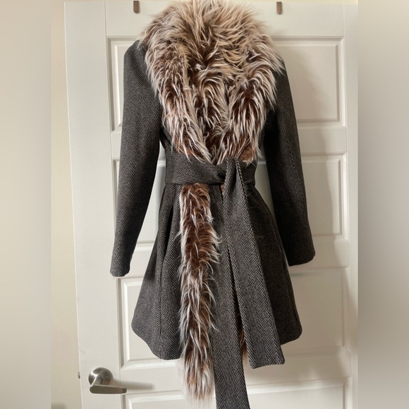 Vivienne Westwood  Anglomania fur tweed coat. - Picture 5 of 6